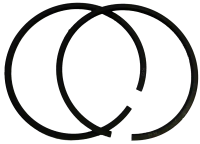 Кольцо поршневое Copeland D6DH